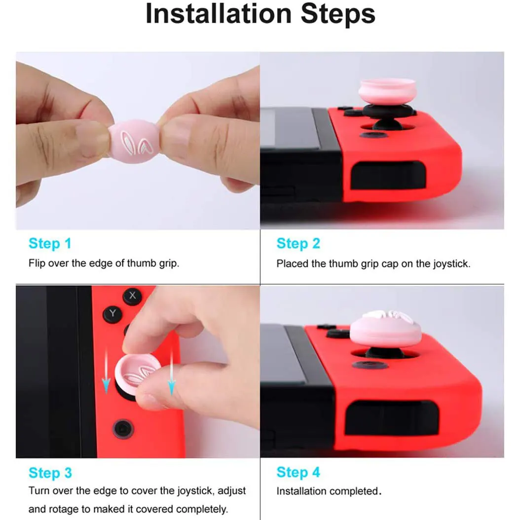 Sakura-Thumb-Grip-Caps-Installation-Steps