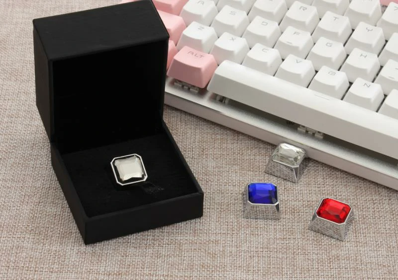 Jewel Mechanical Keyboard Keycaps Cute Girls Keycaps 