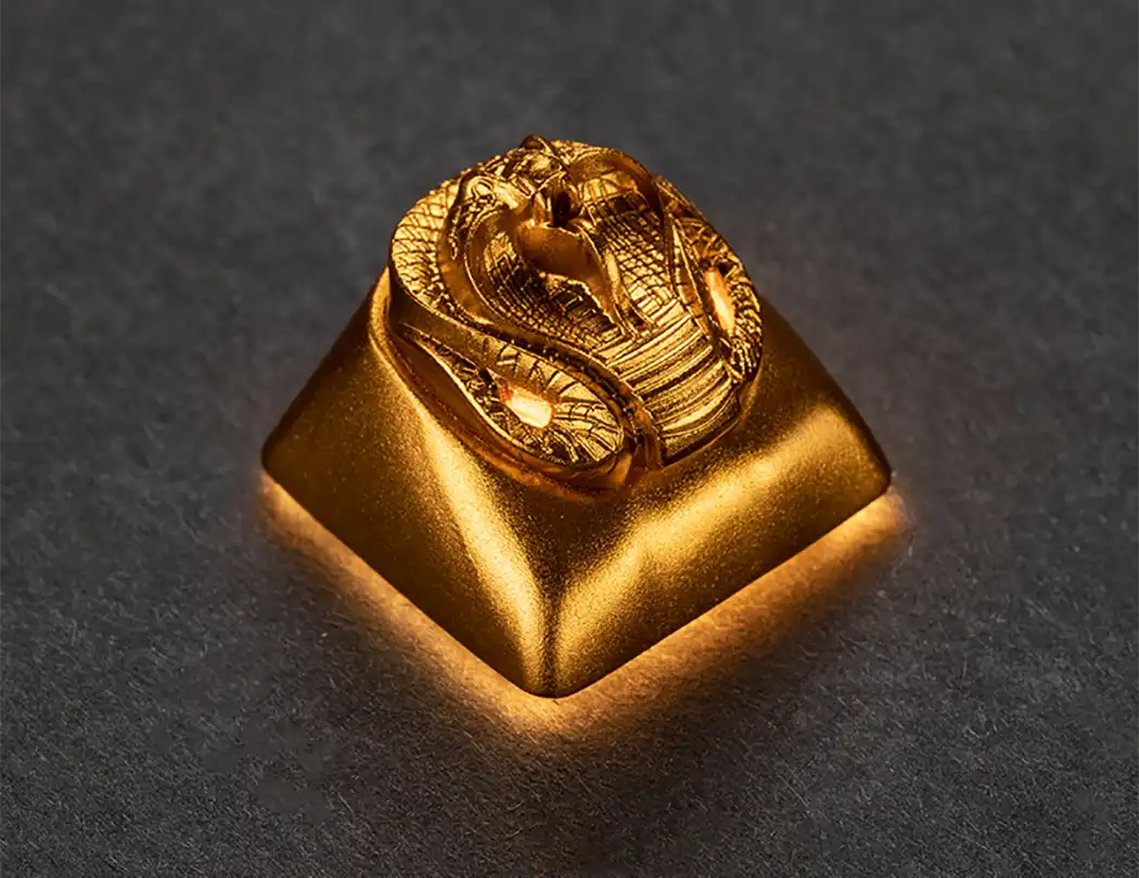 King Cobra keycap side display