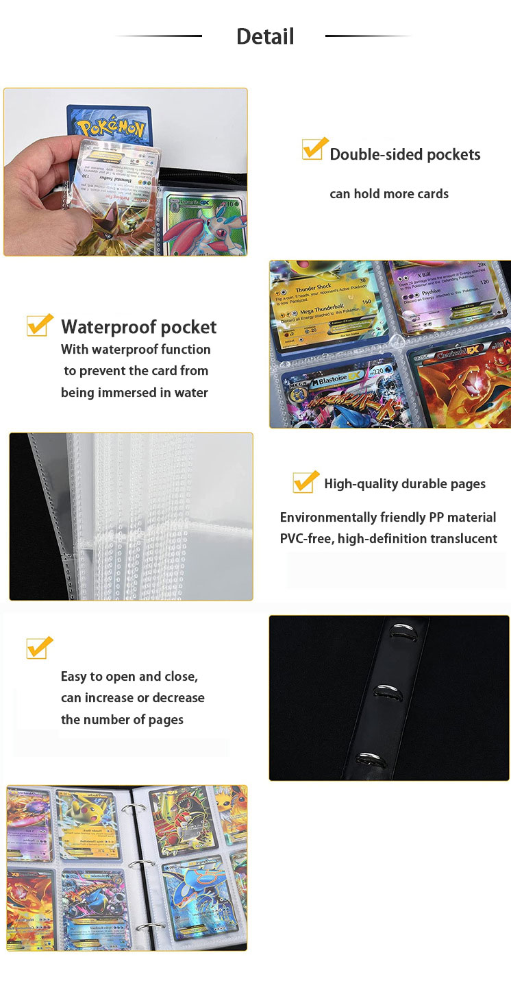 Game card loose-leaf card book