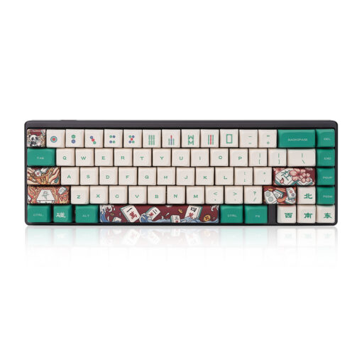 STOGA 60% CNC Aluminum Shell Mahjong Mechanical Gaming Keyboard with Magnetic Stand