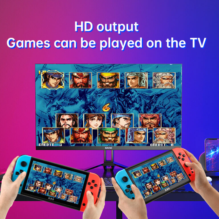7inch X80 handheld game console